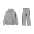 Cloudy Gray Essentials Tracksuit Pullover