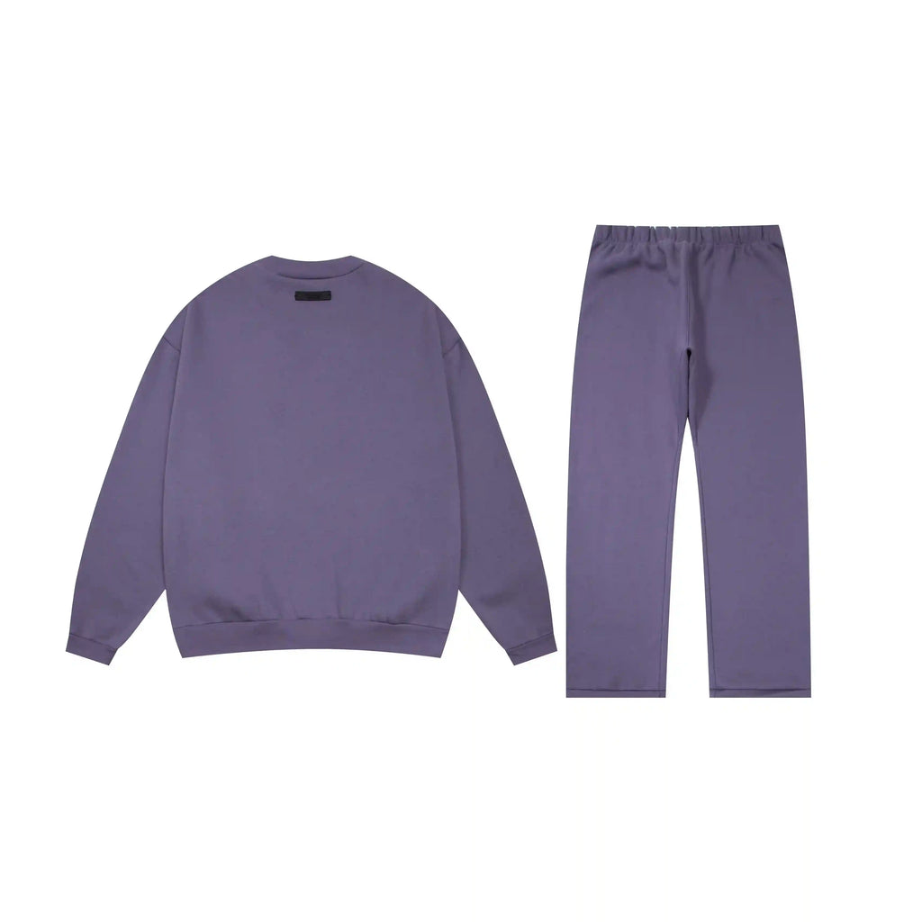 Essentials Tracksuit Pastel Purple Everyday – Fear of God Fleece Set