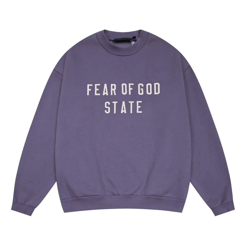 Essentials Tracksuit Pastel Purple Everyday – Fear of God Fleece Set