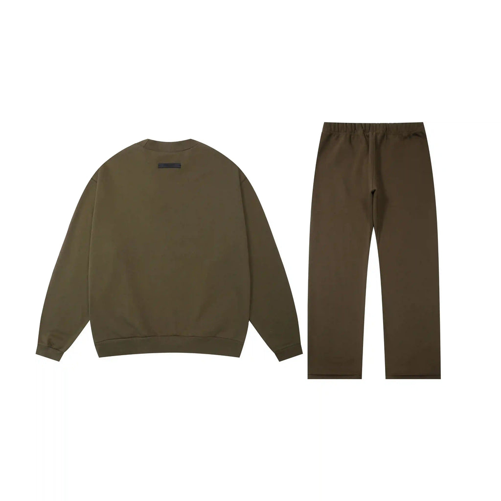 Essentials Tracksuit Woodland Comfort – Fear of God Fleece Set
