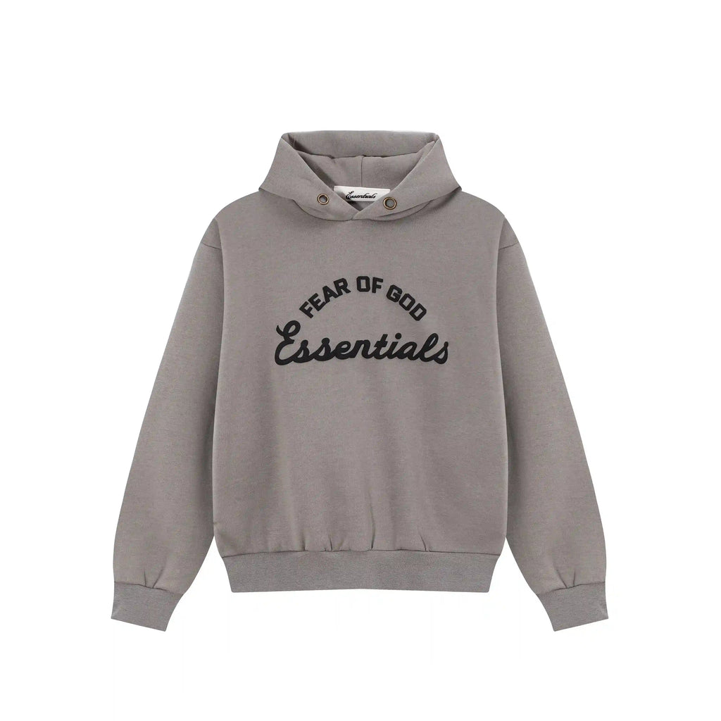 Gray Essentials Tracksuit Pullover
