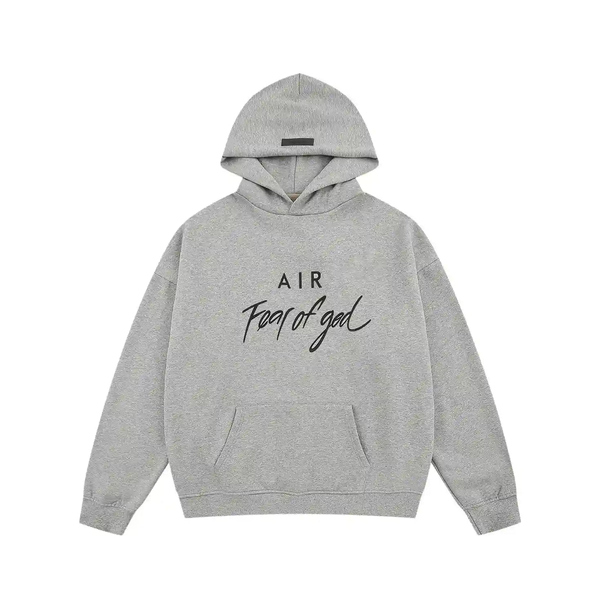 Essentials Dark Heather Oatmeal Relaxed Tracksuit – Fear of God Set