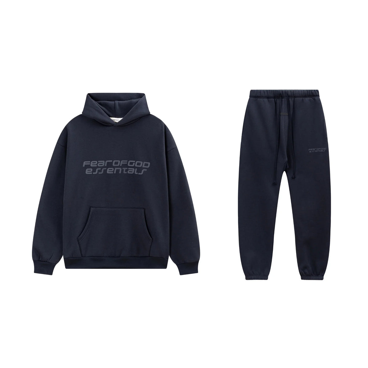 Blue Essentials Tracksuit Pullover
