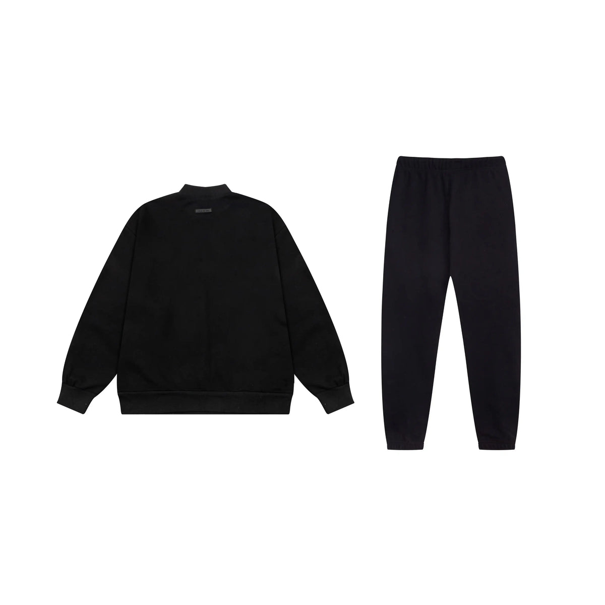 Fear of God Essentials Black Tracksuit – Classic Fit Top & Jogger Set