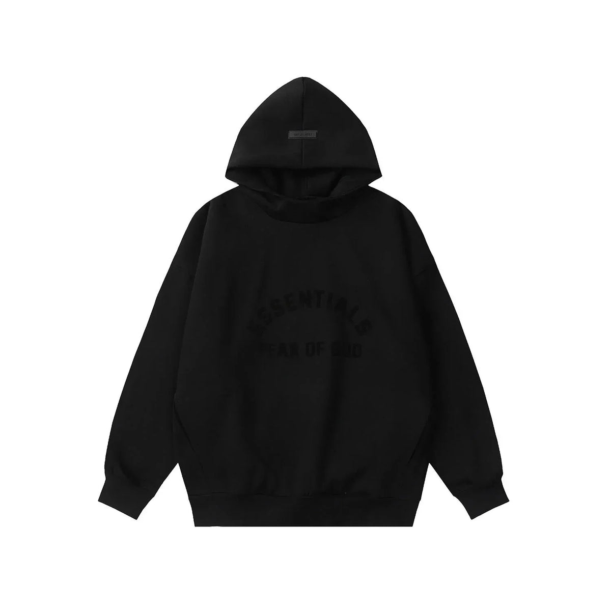 Essentials Black Lounge Core Fleece Tracksuit – Everyday Casual Set