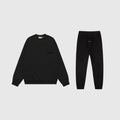 Fear of God Essentials Black Tracksuit – Classic Fit Hoodie Top & Jogger Set