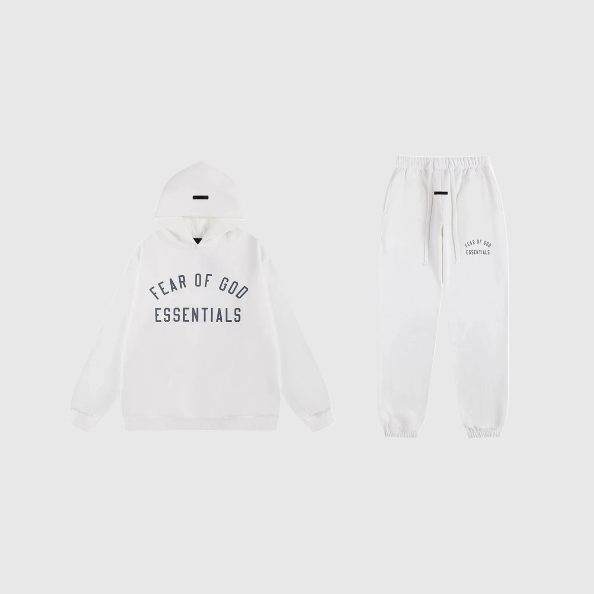 Essentials Eggshell Premium Tracksuit – Fear of God Fleece Set