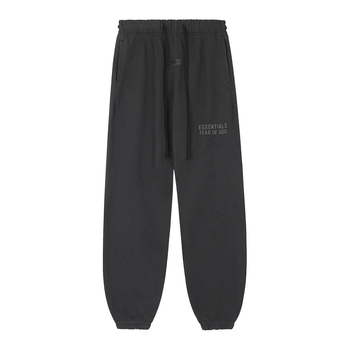 Fear of God Essentials Black Tracksuit – Classic Fit Hoodie & Jogger Set