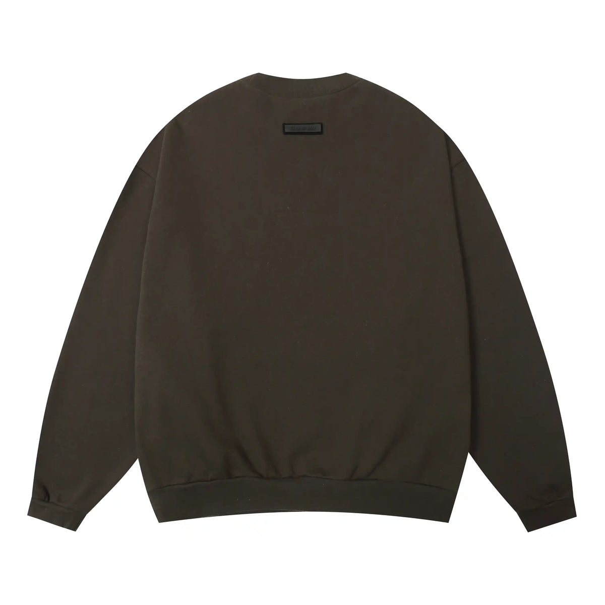 Fear of God Essentials English Walnut Tracksuit – Classic Fit Crewneck & Jogger Set