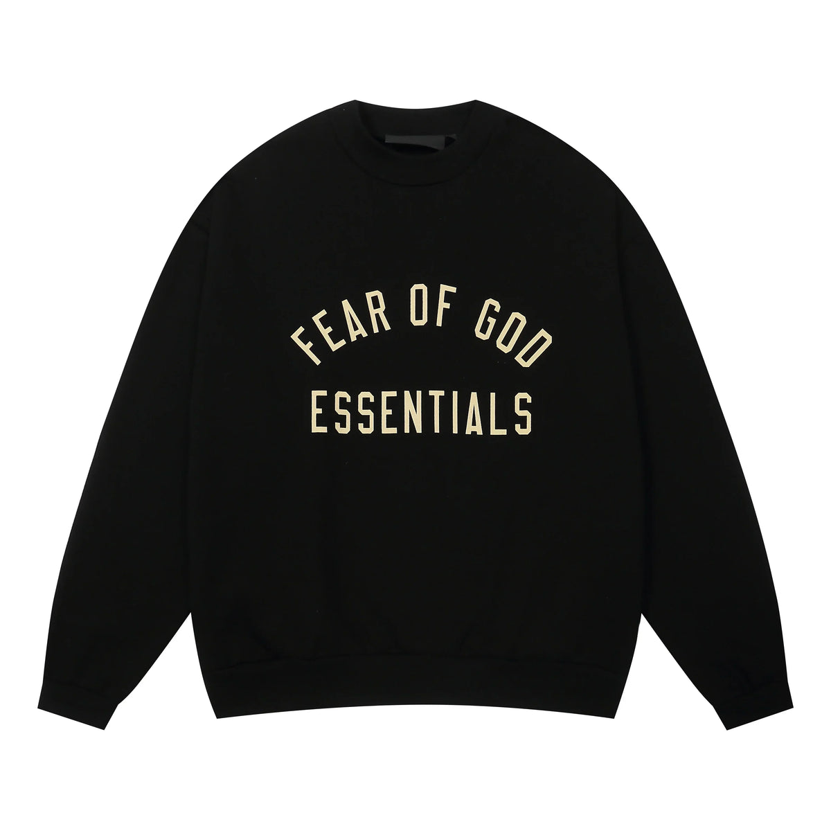 Fear of God Essentials Black Tracksuit – Classic Fit Hoodie & Jogger Set