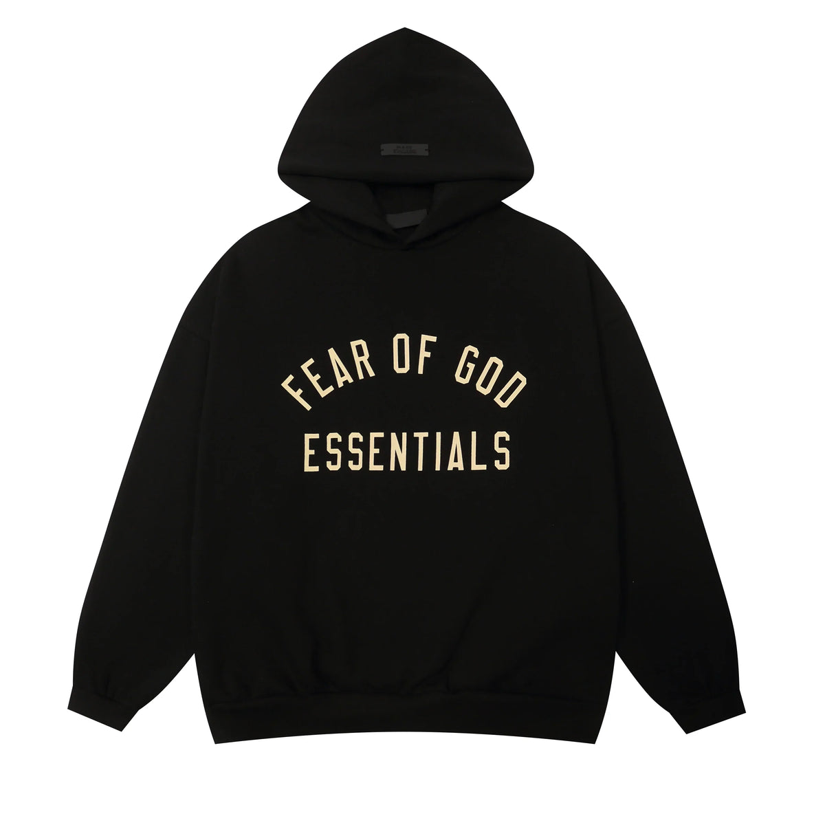 Fear of God Essentials Black Tracksuit – Classic Fit Hoodie & Jogger Set