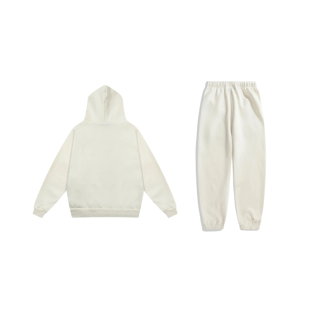 Fear of God Essentials Cloud Dance Tracksuit – Rubber Logo Hoodie & Jogger Set