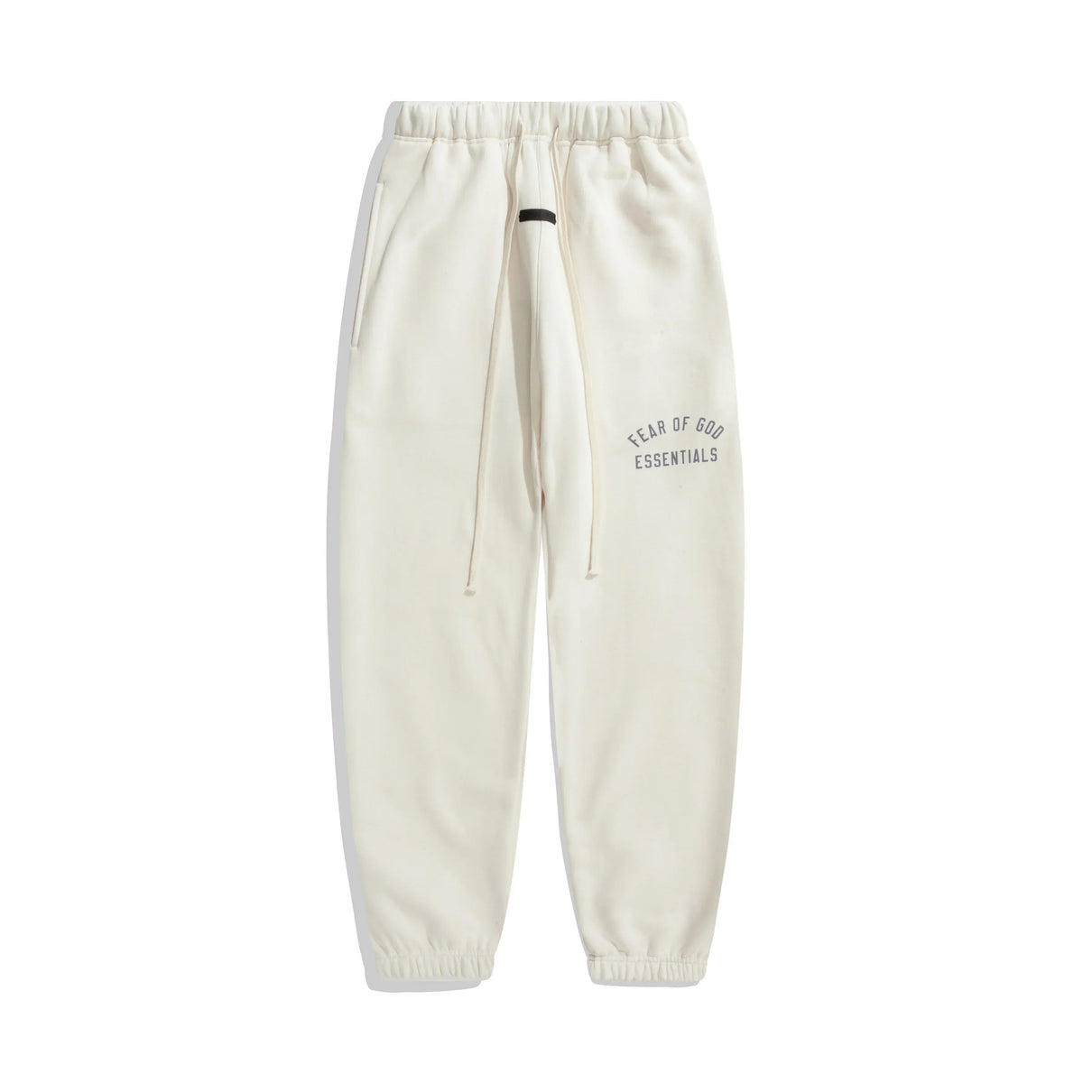 Fear of God Essentials Cloud Dance Tracksuit – Rubber Logo Hoodie & Jogger Set