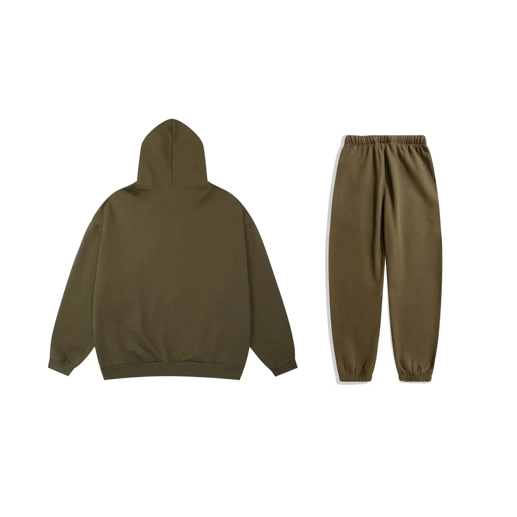 Essentials Woodland Relaxed Tracksuit – Fear of God Fleece Set