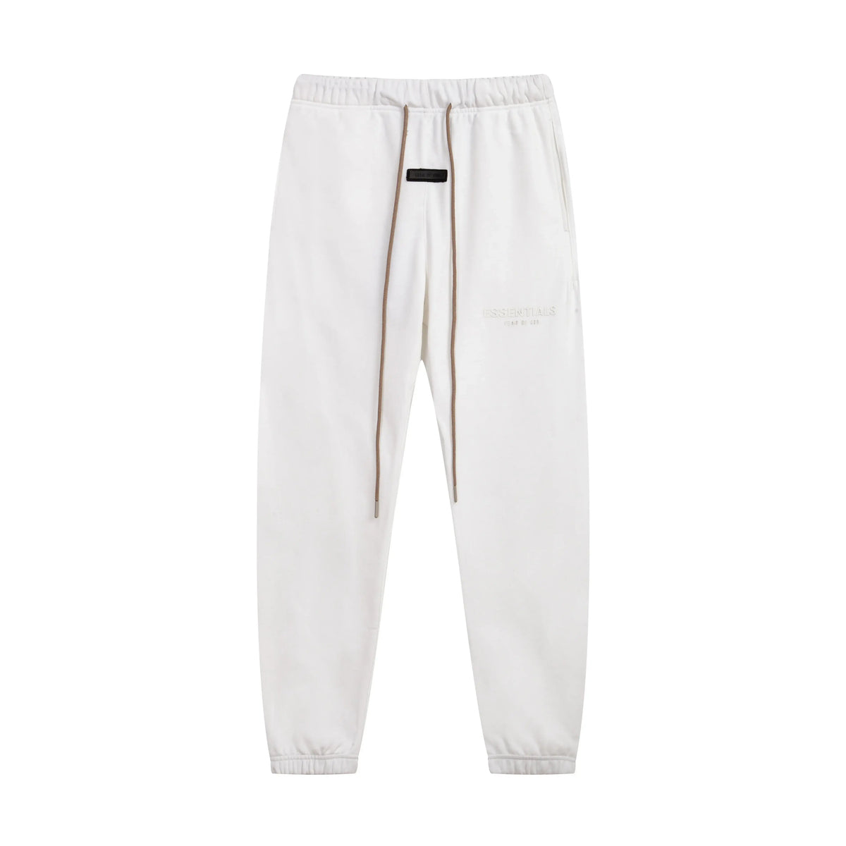 Fear of God Essentials Eggshell Tracksuit – Classic Fit Hoodie & Jogger Set