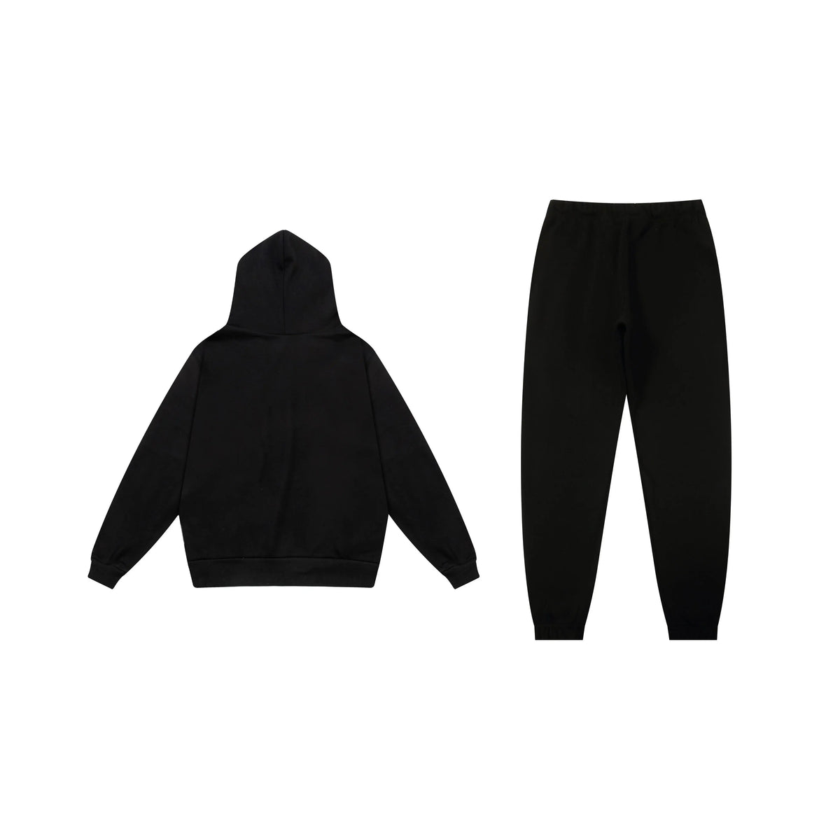 Fear of God Essentials Black Tracksuit – Classic Fit Hoodie & Jogger Set