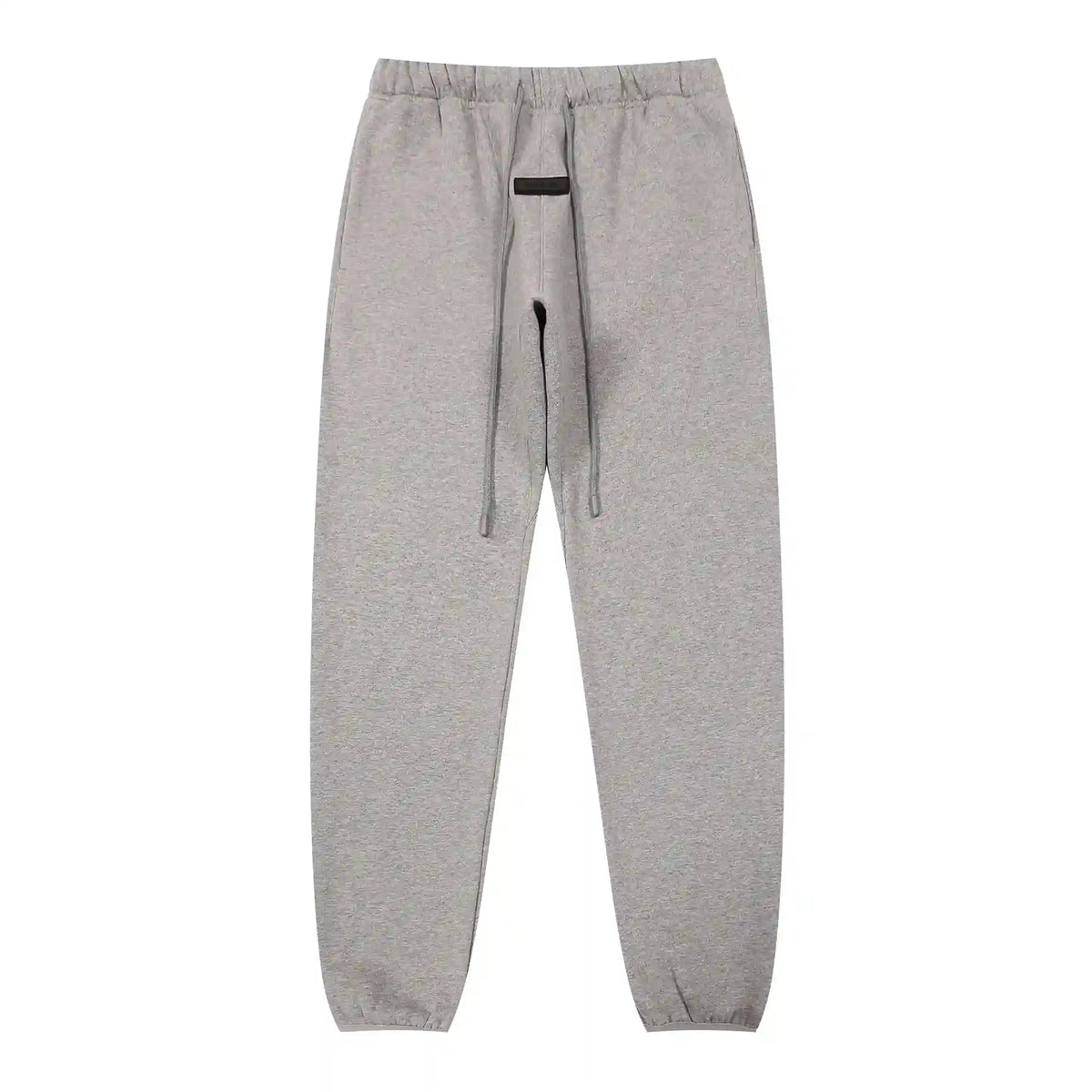 Fear of God Essentials Dark Heather Oatmeal Tracksuit – Classic Fit Hoodie & Jogger Set