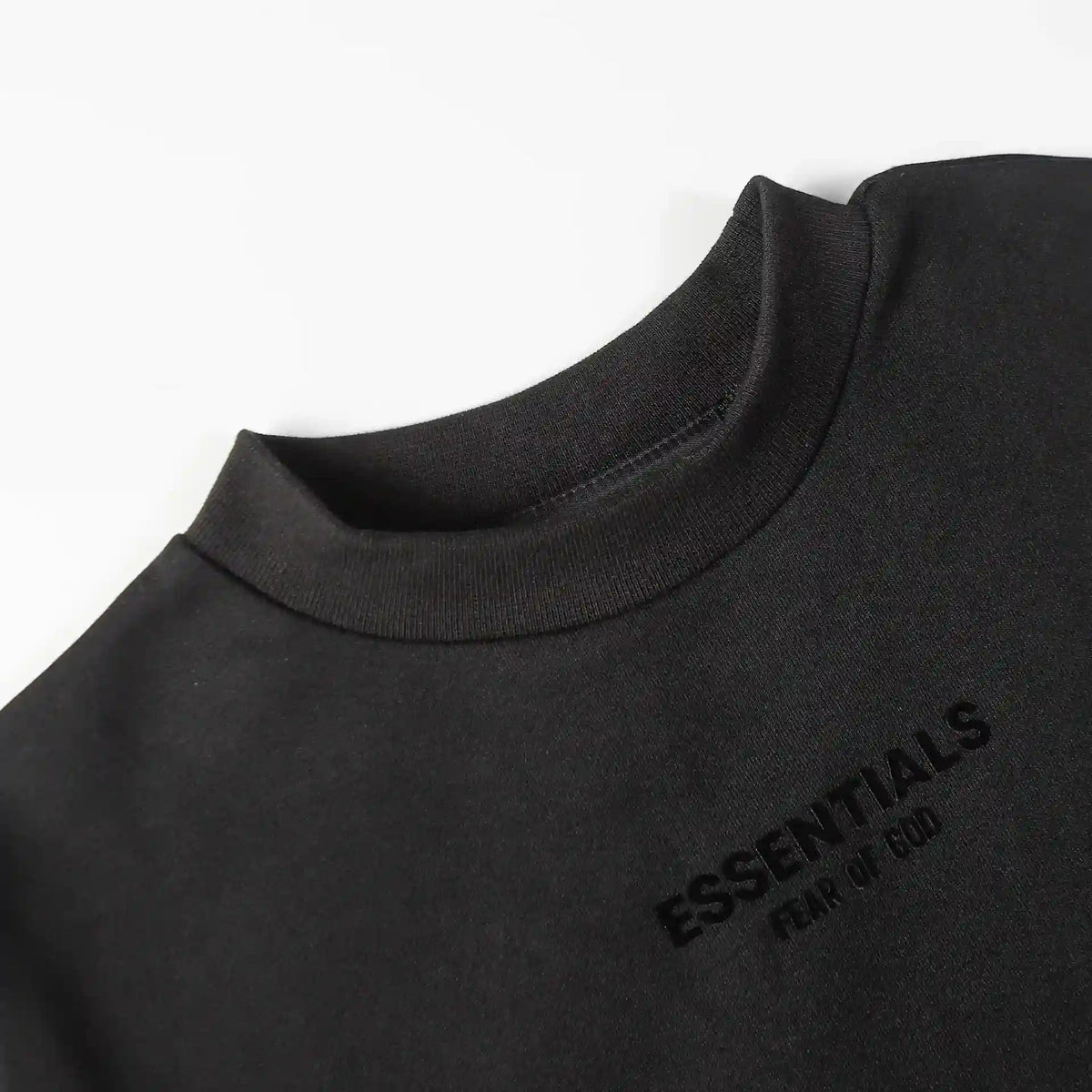 Essentials Black Everyday Tracksuit – Fear of God Fleece Set