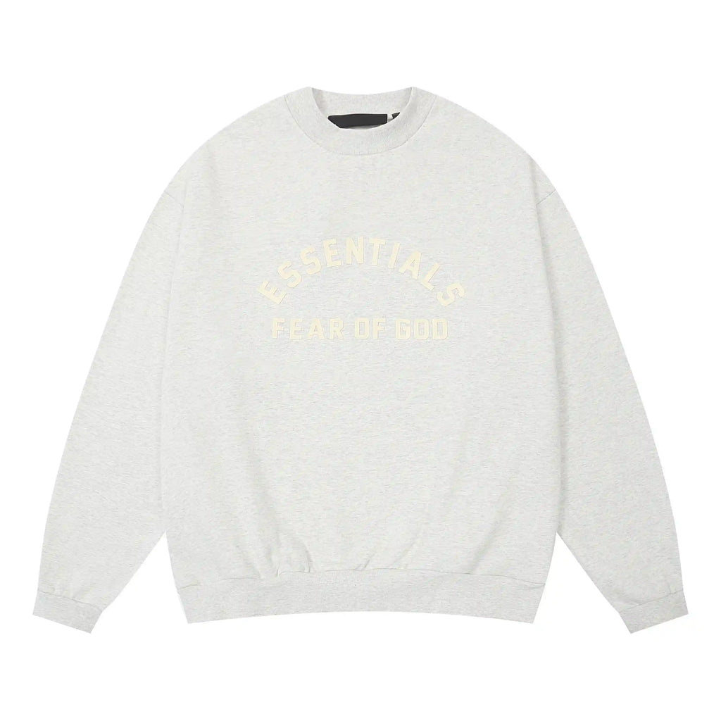 Fear of God Essentials Cloud Dance Tracksuit – Classic Fit Crewneck & Jogger Set