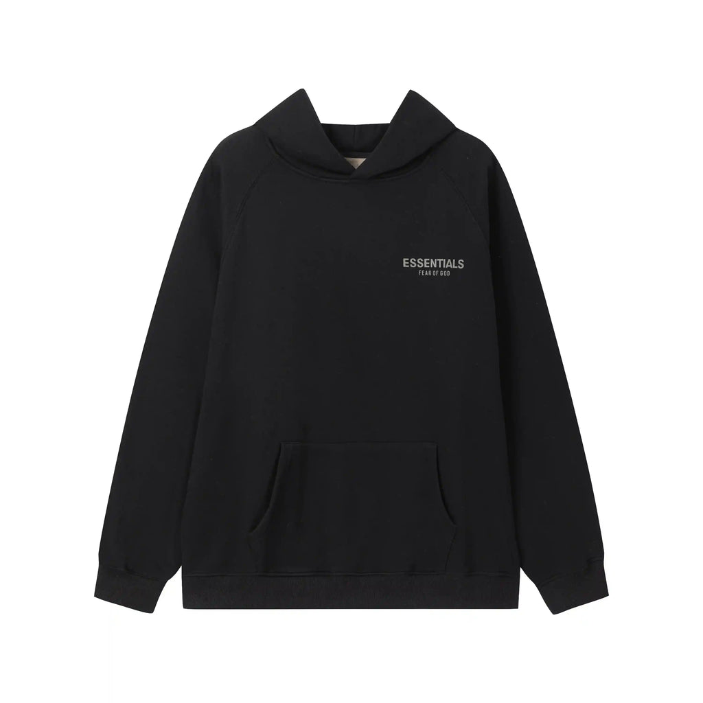Essentials Black Everyday Core Fleece Tracksuit – Casual Comfort Set