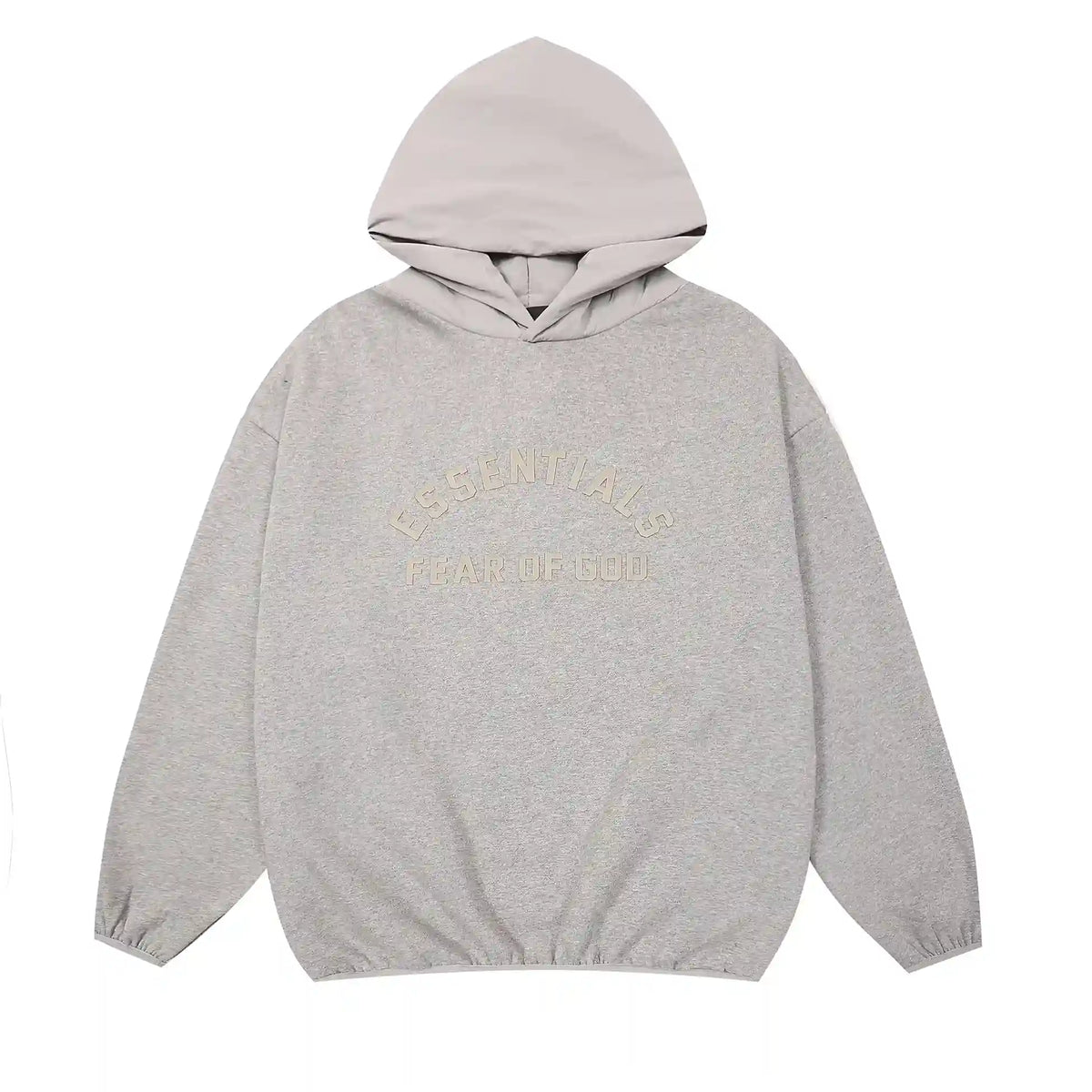 Essentials Tracksuit Light Heather Oatmeal – Fear of God Relaxed Set