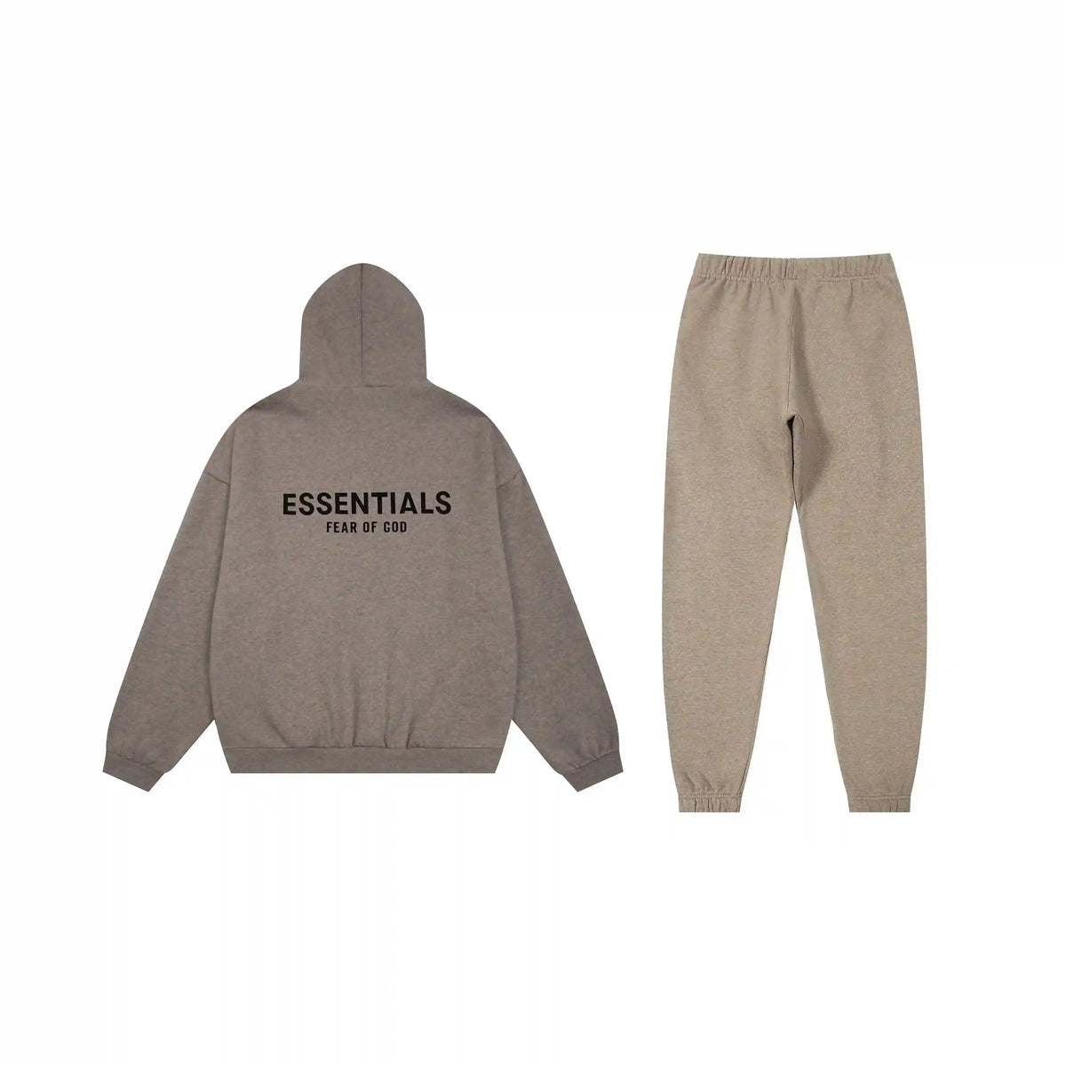 Essentials Heathered Grey Comfort Core Fleece Tracksuit – Everyday Casual Set