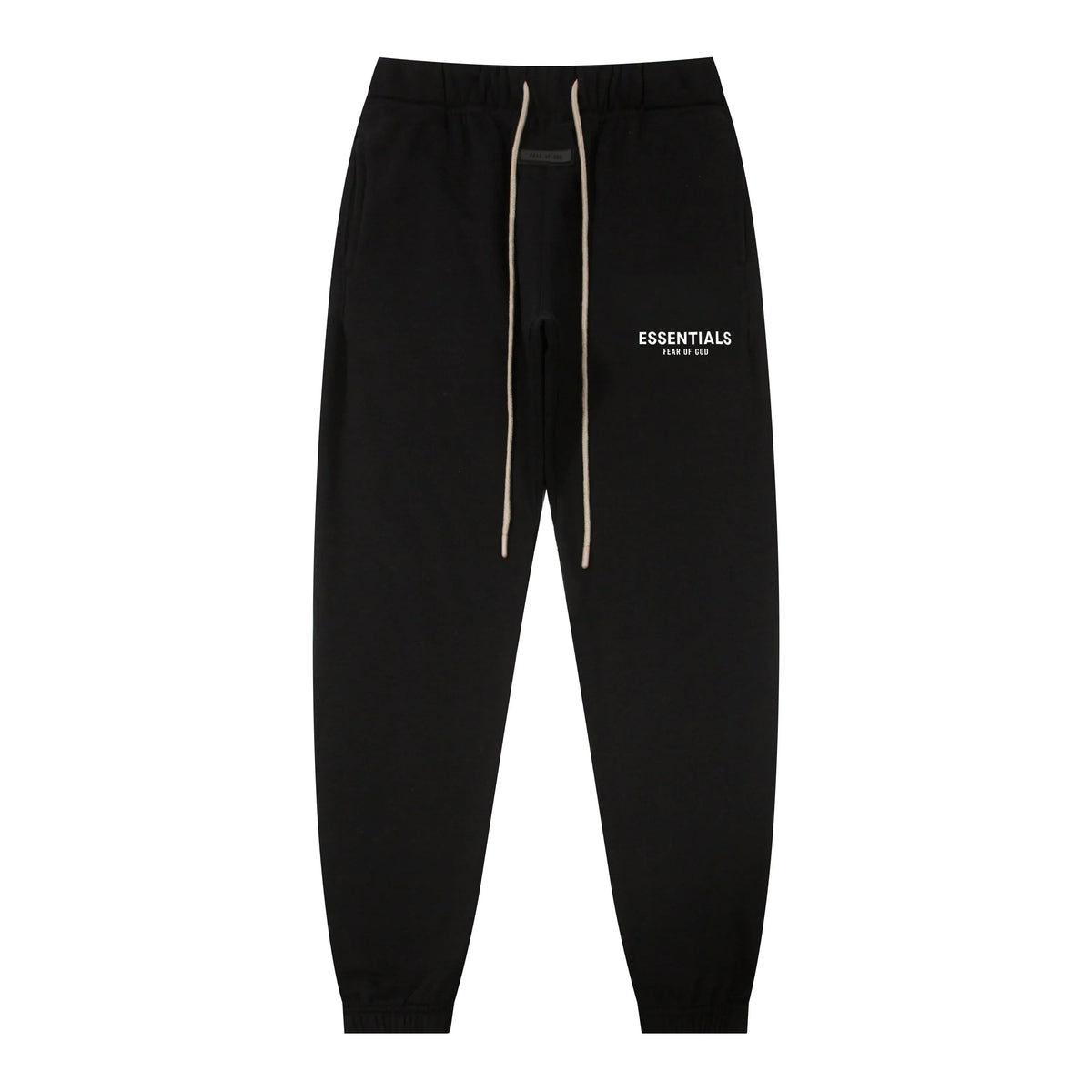 Essentials Black Classic Everyday Fleece Tracksuit – Casual Comfort Set