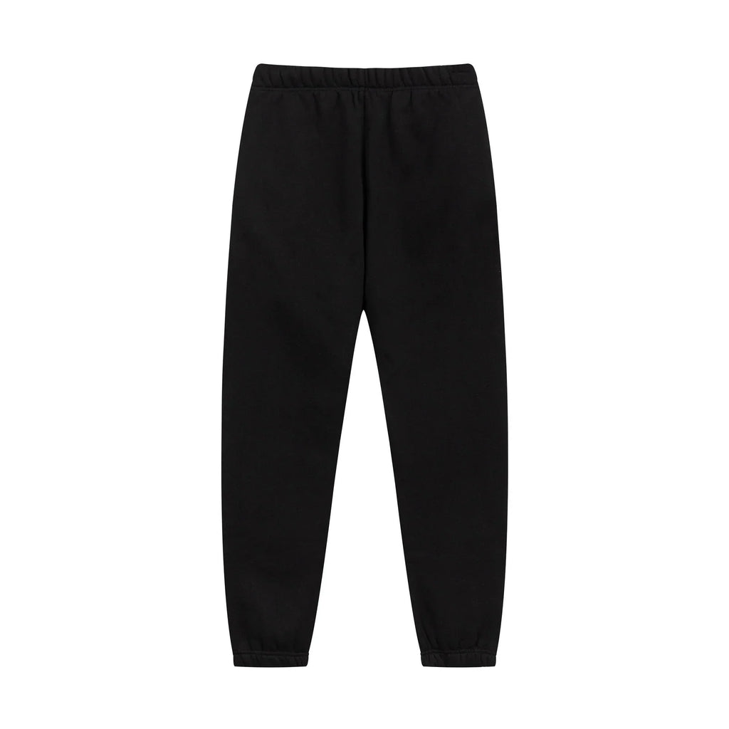 Fear of God Essentials Black Tracksuit – Classic Fit Crewneck & Jogger Set