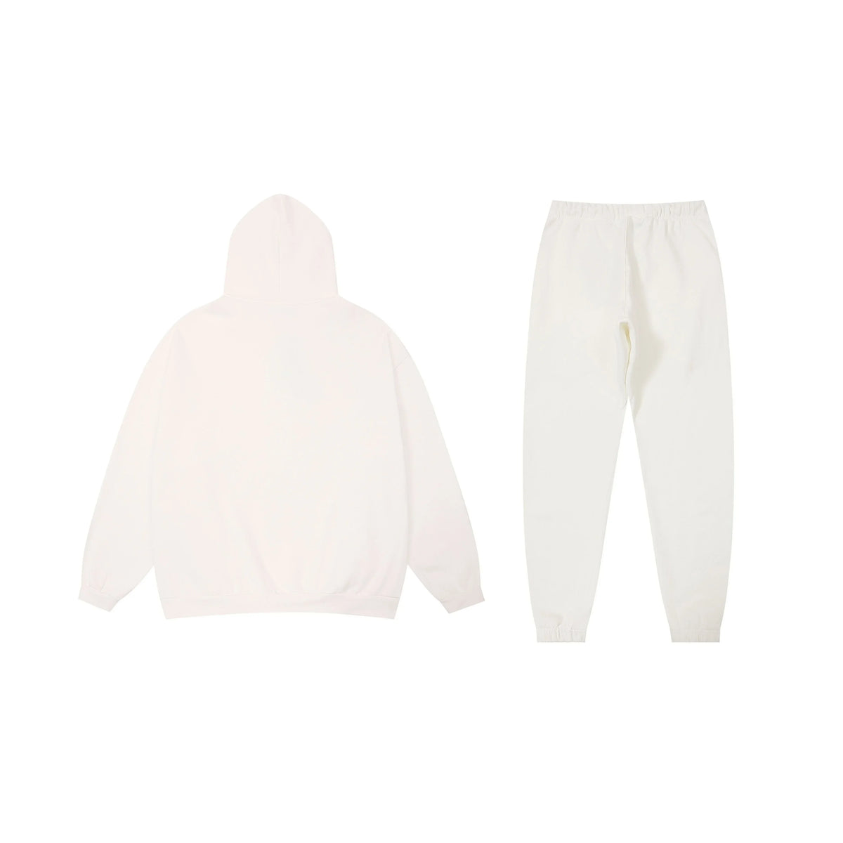 Essentials Eggshell Relaxed Comfort Fleece Tracksuit – Everyday Casual Set