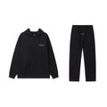 Essentials Black Everyday Core Fleece Tracksuit – Casual Comfort Set