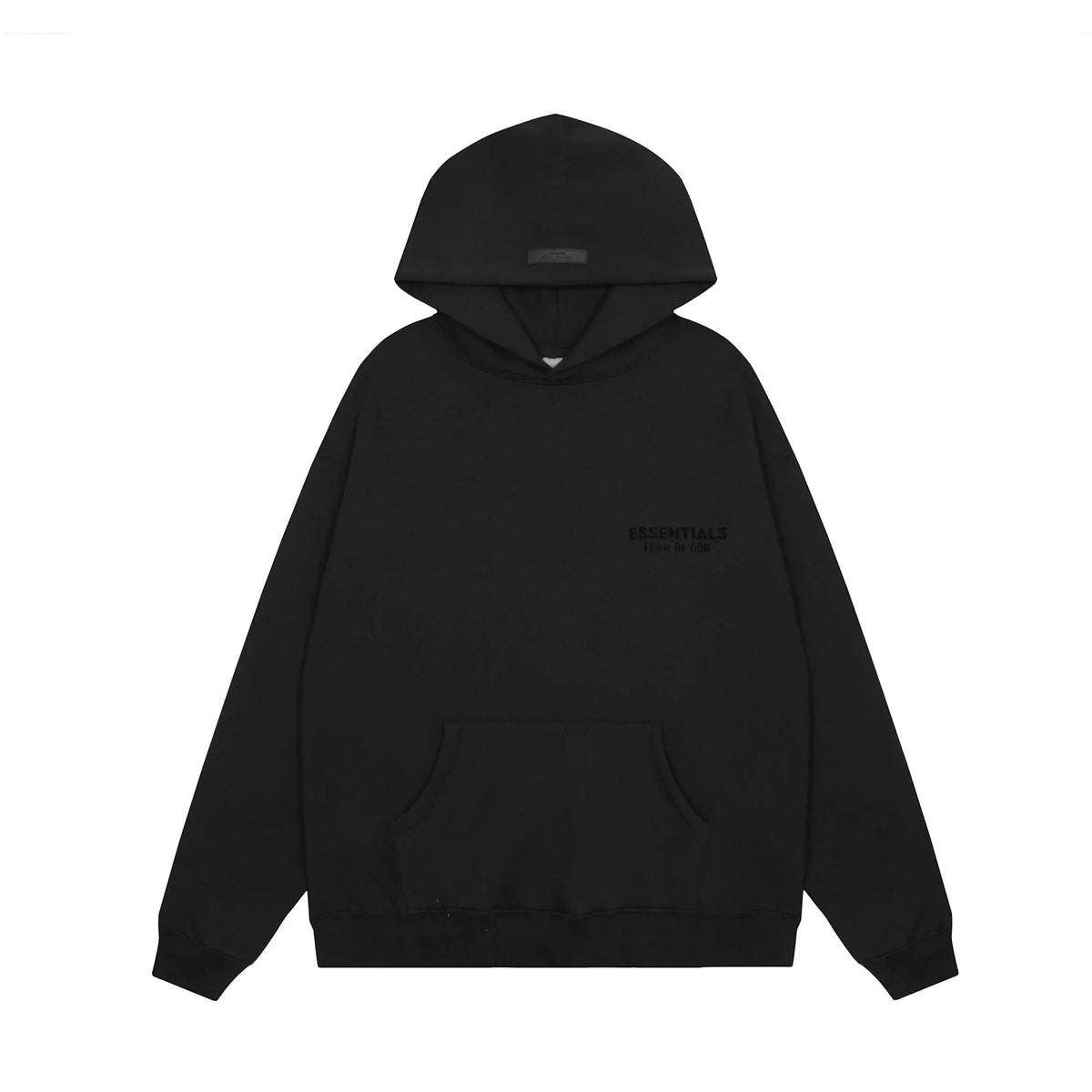 Essentials Black Everyday Fleece Tracksuit – Casual Comfort Set