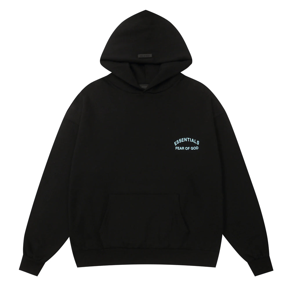 Essentials Black Fleece Tracksuit Set – Everyday Casual Comfort