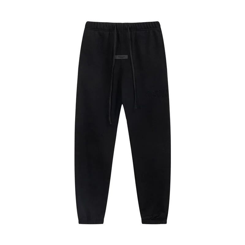 Essentials Black Luxe Fleece Tracksuit – Casual Everyday Set
