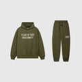 Essentials Tracksuit Hemlock – Fear of God Classic Fleece Matching Set