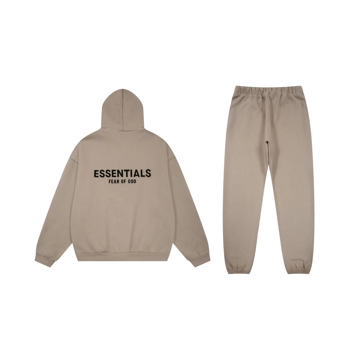 Essentials Tracksuit Sandrift – Fear of God Classic Fleece Matching Set